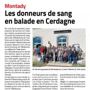 Article midi libre ballade en cerdagne et train jaune adsbm 30 09 2024